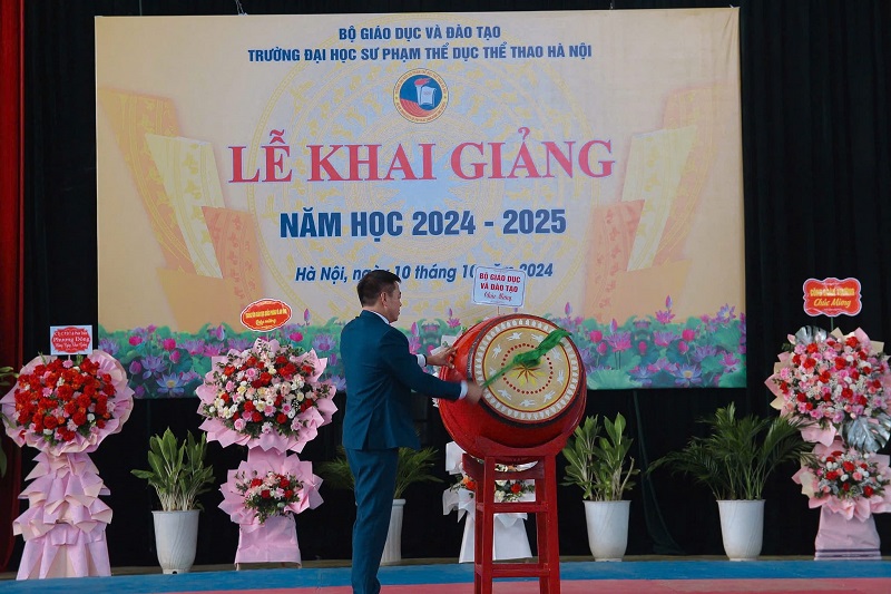 Nhà trường long trọng tổ chức khai giảng năm học mới 2024-2025