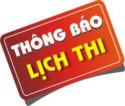 Lịch thi kỳ 2 năm học 2022-2023